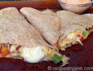 Chicken Quesadilla – Recipes by Jenn