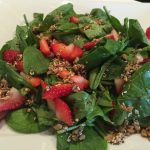 Strawberry Spinach Salad