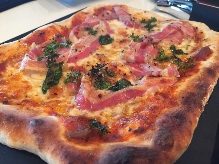 Pancetta Flatbread Recipes by Jenn