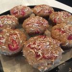 Banana Rhubarb Muffins