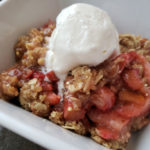 Strawberry Rhubarb Crunch